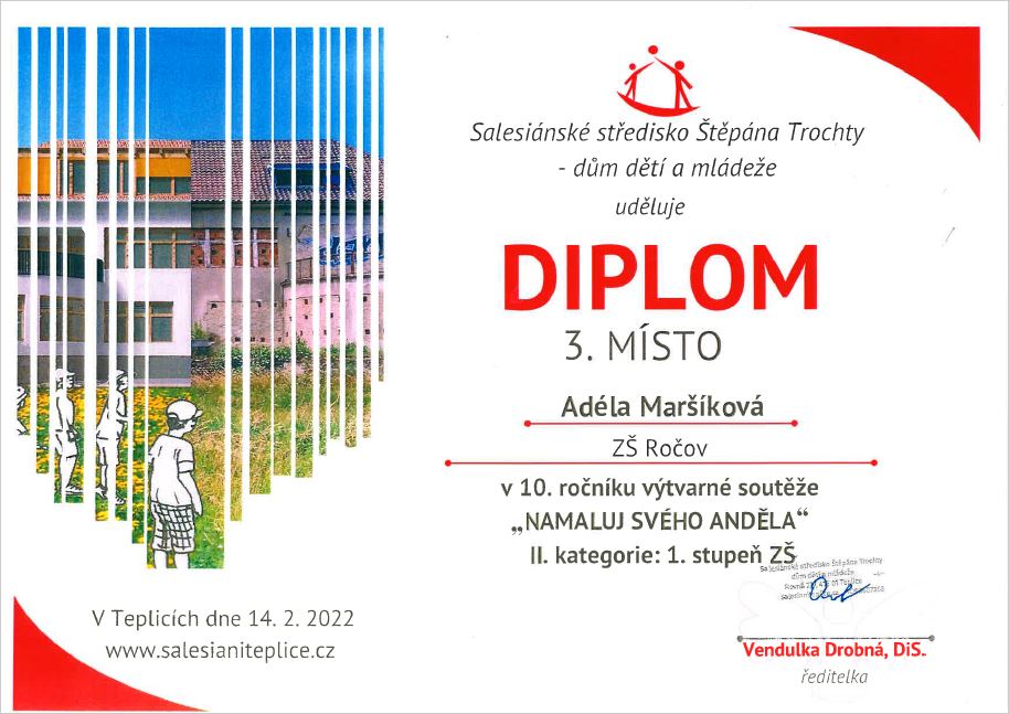 diplom anděl