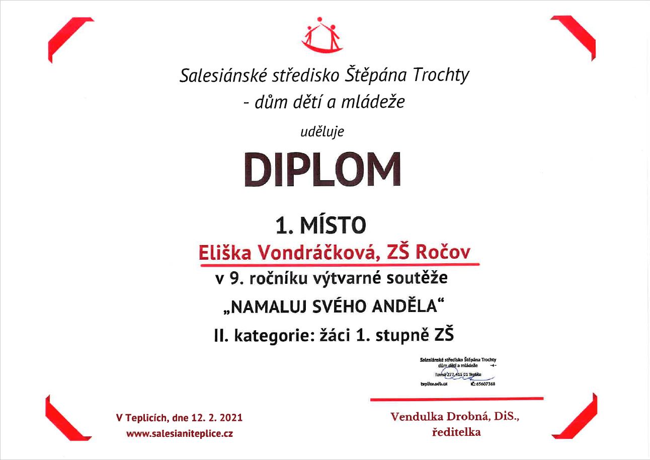 diplom anděl 1